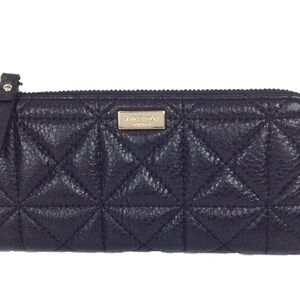 Kate Spade Black Quilted Wallet